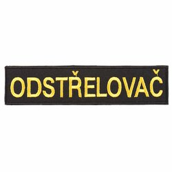Nášivka Odstřelovač plátek barevná
