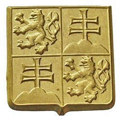 Odznak ČSFR  zlatavý