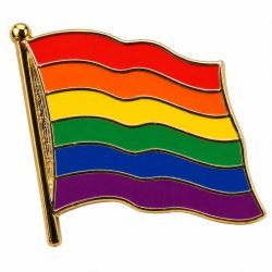 Odznak VLAJKA LGBT vlající