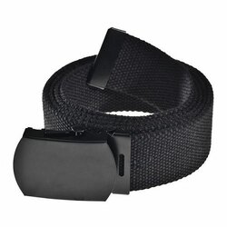 Pásek tenký černý