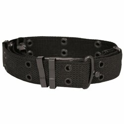 Opasek  dvou dírkáč   Černý