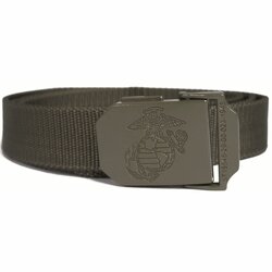 Opasek USMC tenký  UTILITY   Olivový