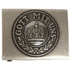 Opasková přezka GOTT MIT UNS pruská