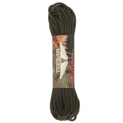 Parachute Cord ø 3mm/16m TEESAR zelená