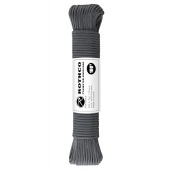 PARACORD 550-Lb 30m-4mm ROTHCO ŠEDÁ PARACORD 550-Lb 30m-4mm ROTHCO ŠEDÁ