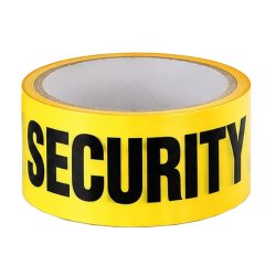 Páska security žlutá zábrana Páska security žlutá zábrana