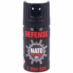 Pepřák DEFENSE NATO GEL clona 40ml černý