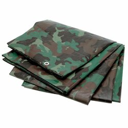 Maskáčová krycí plachta