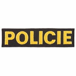 Nášivka POLICIE plátek VELCRO Nášivka POLICIE plátek VELCRO