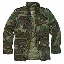 Polní bunda M65  woodland Mi-lTec