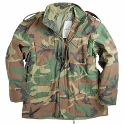 Polní bunda M65  woodland  US ARMY  předepraná