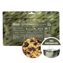 Polní kuchyně CHILI S NUDLEMI pikantní 150g CONVAR