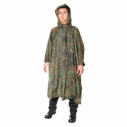Pončo Army RipStop BW CAMO