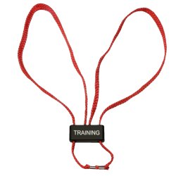Pouta textilní TRAINING červené