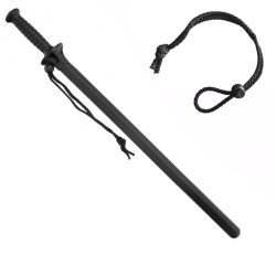 Přímý policejní obušek se štítem 78 cm – s poutkem Přímý policejní obušek se štítem 78 cm – s poutkem