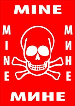 Samolepka ZAMINOVÁNO