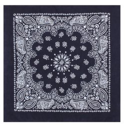 Šátek Trainmen Paisley 68x68cm MODRÝ Šátek Trainmen Paisley 68x68cm MODRÝ