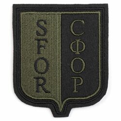 Nášivka SFOR  bojová