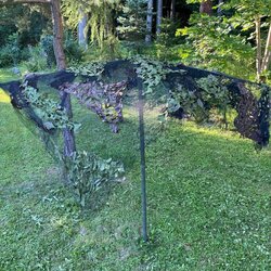 Slunečník s maskovací sítí orig. BRITSKÝ