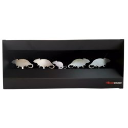 Střelnice Beast Hunter čtyři krysy magnetická