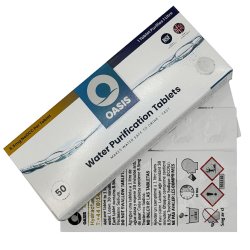 Tablety pro čištění vody OASIS Tablety pro čištění vody OASIS