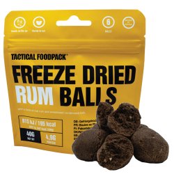 Tactical Foodpack – lyofilizované rumové kuličky 6 ks / 40 g Tactical Foodpack – lyofilizované rumové kuličky 6 ks / 40 g