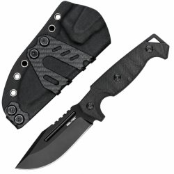 Taktický nůž MIL-TEC Ridge G10 s Kydex pouzdrem - černý