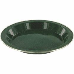 Smaltovaný plechový talíř HIGHLANDER zelený