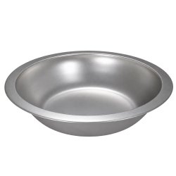 Talíř nerezový hluboký matný 20,5cm