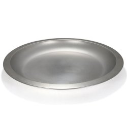 Talíř nerezový mělký matný 23,5cm Talíř nerezový mělký matný 23,5cm