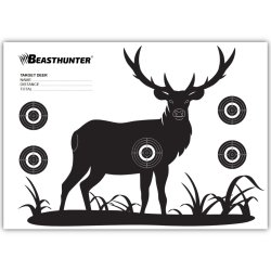 Terč silueta JELEN Beast Hunter 10ks Terč silueta JELEN Beast Hunter 10ks