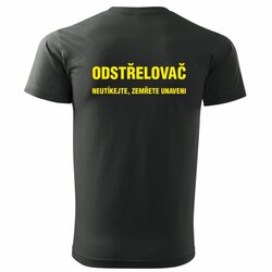 Triko s potiskem  ODSTŘELOVAČ