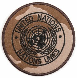 Nášivka UNPROFOR  vz.95 pouštní