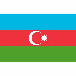 Vlajka Ázerbájdžán