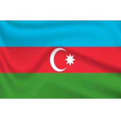 Vlajka Ázerbájdžán