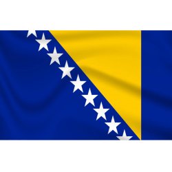 Vlajka Bosna a Hercegovina