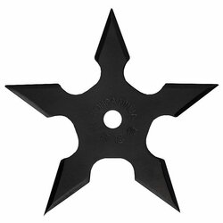 Hvězdice NINJA černá 5 cípů