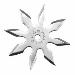 Hvězdice NINJA chrom 8 cípů