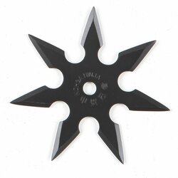 Hvězdice NINJA černá 7 cípů