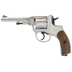 Vzduchový revolver Borner Nagant NGT-B silver