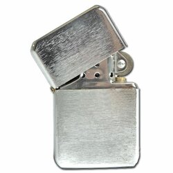 Zapalovač Chrom  mat