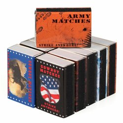 Samoškrtací zápalky COWBOY 