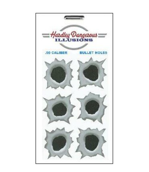 Samolepka střela náboje ráže 50