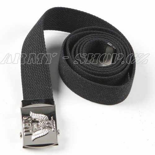 Pásek  - tenký s nápisem USN - černý