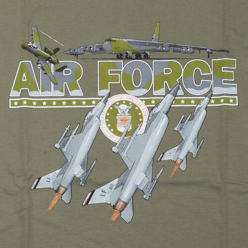 Triko olivové DESIGN AIRFORCE 2