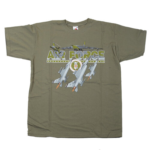 Triko olivové DESIGN AIRFORCE 2