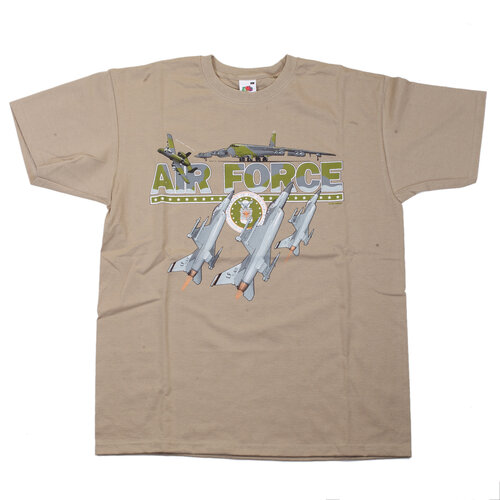 Triko béžové DESIGN AIRFORCE 2
