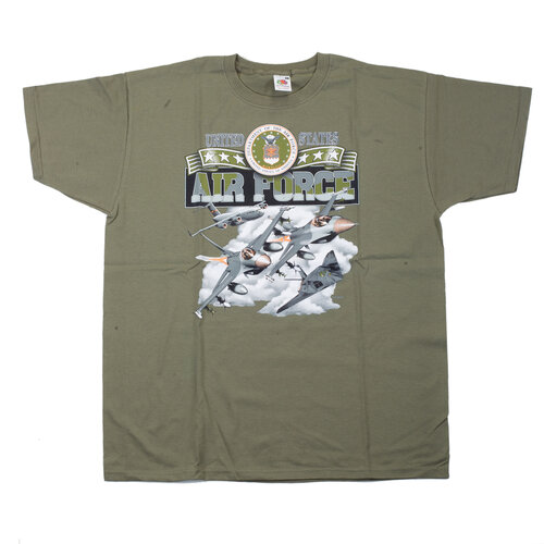 Triko olivové DESIGN AIRFORCE 5