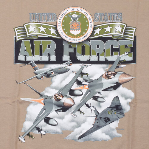 Triko béžové DESIGN AIRFORCE 5