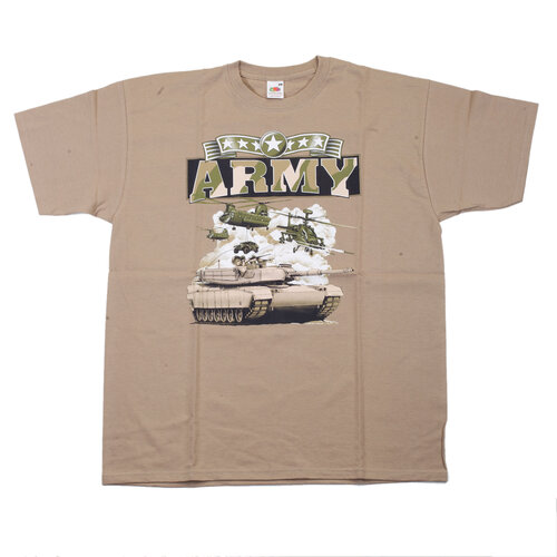 Triko béžové DESIGN ARMY 1